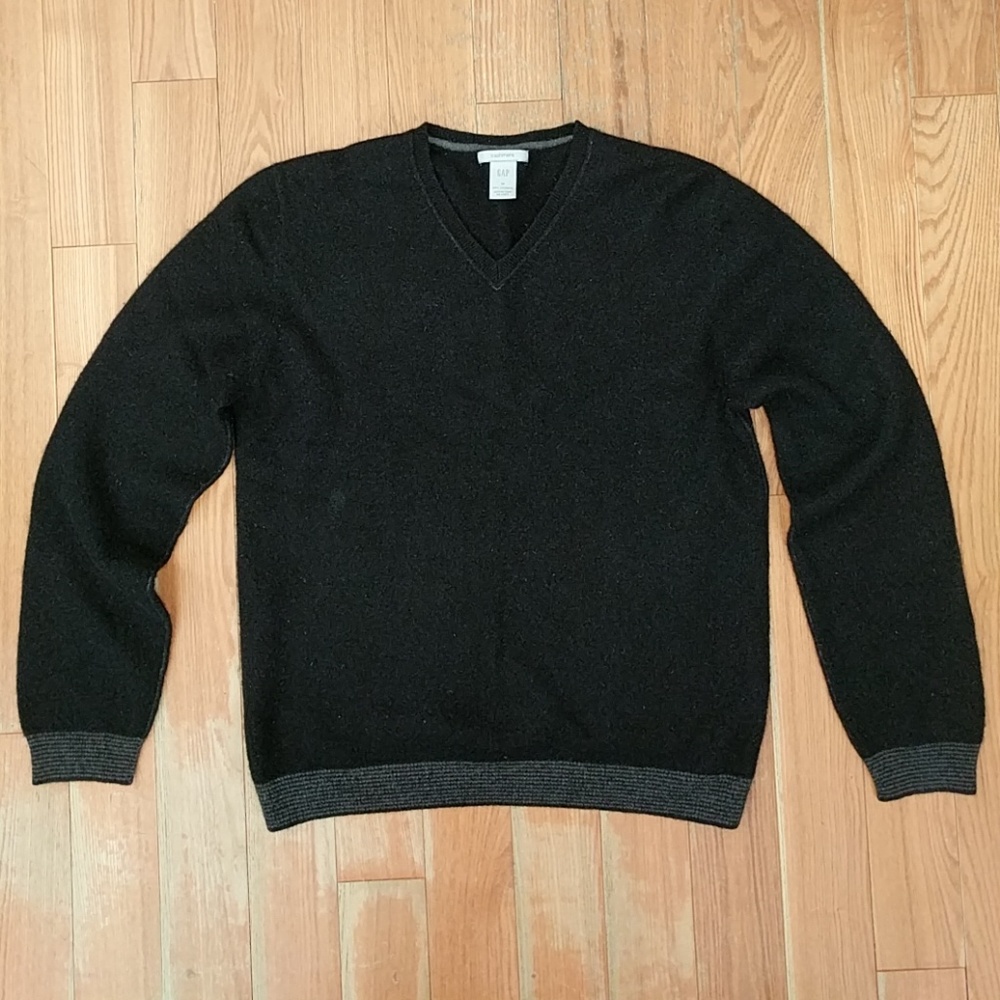 Gap Black 100% Cashmere Sweater Women's Medium